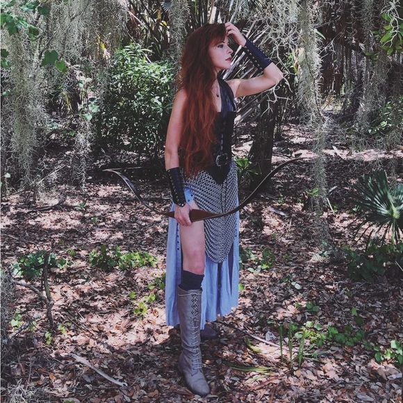 Silver Chainmail Skirt Belt - Fully Adjustable Knight / Viking Armor main image 7
